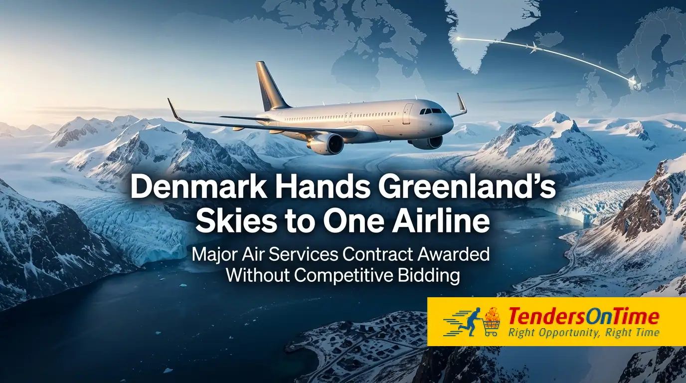 contract award-Denmark Just Handed Greenland's Skies to One Airline – Tender Result